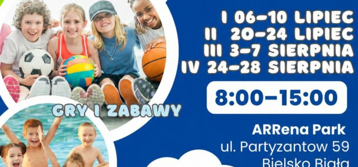 Sportowe wakacje w BKB ARRena Park